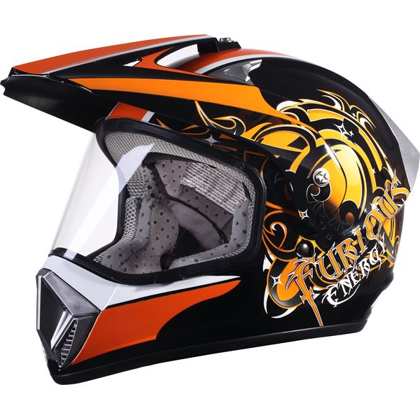 Casque moto cross Furious Eole taille S