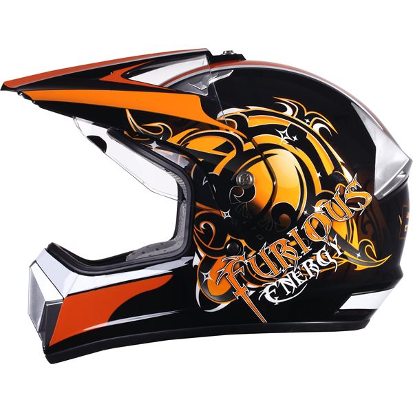 Casque moto cross Furious Eole taille S