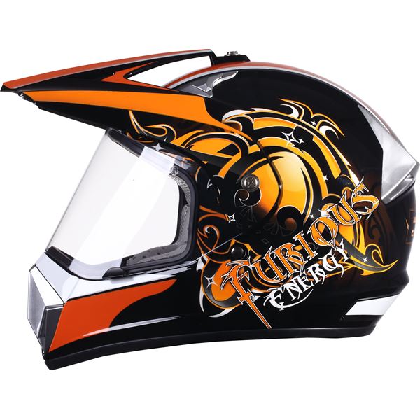 Casque moto cross Furious Eole taille L