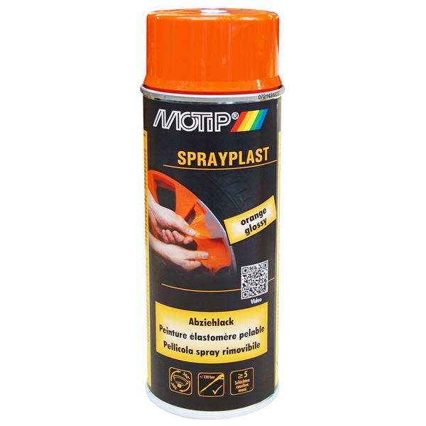 Aérosol élastomère pelable Sprayplast Orange 400 ml