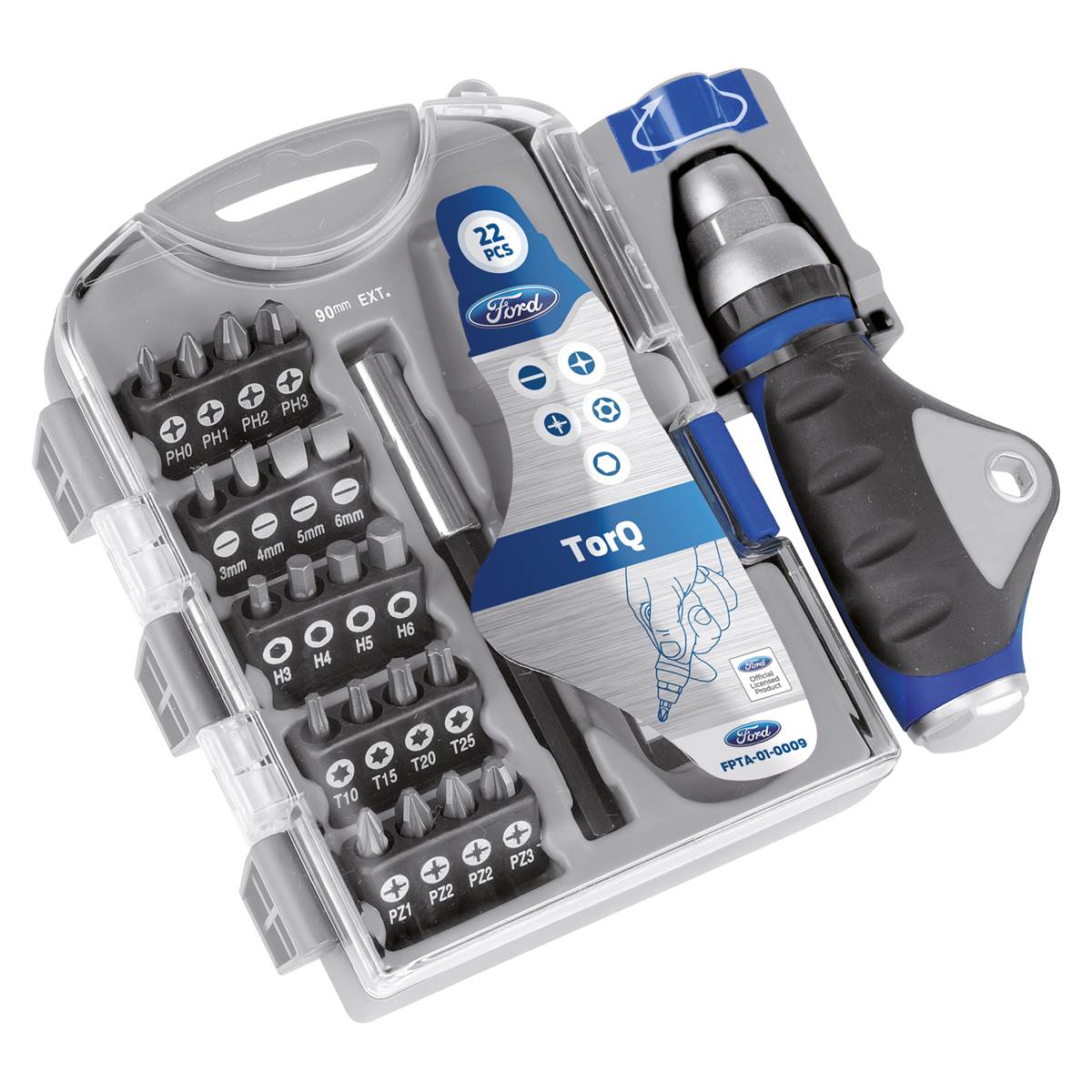 Mini Tournevis À Cliquet Ford 22 Pièces