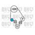 1 kit de distribution + 1 pompe à eau Quinton Hazell QBPK1471