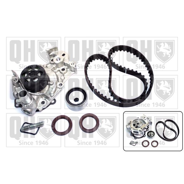 1 kit de distribution + 1 pompe à eau Quinton Hazell QBPK2391