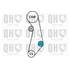 1 kit de distribution + 1 pompe à eau Quinton Hazell QBPK2681