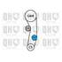 1 kit de distribution + 1 pompe à eau Quinton Hazell QBPK3850