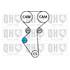 1 kit de distribution + 1 pompe à eau Quinton Hazell QBPK4601