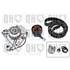 1 kit de distribution + 1 pompe à eau Quinton Hazell QBPK4650