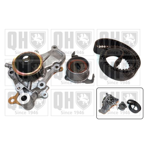 1 kit de distribution + 1 pompe à eau Quinton Hazell QBPK5260