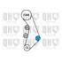1 kit de distribution + 1 pompe à eau Quinton Hazell QBPK5570
