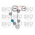 1 kit de distribution + 1 pompe à eau Quinton Hazell QBPK5820
