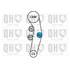 1 kit de distribution + 1 pompe à eau Quinton Hazell QBPK5831