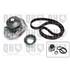 1 kit de distribution + 1 pompe à eau Quinton Hazell QBPK5880
