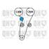 1 kit de distribution + 1 pompe à eau Quinton Hazell QBPK6090