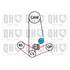 1 kit de distribution + 1 pompe à eau Quinton Hazell QBPK6120