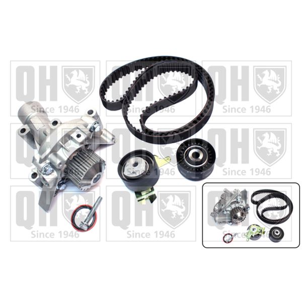 1 kit de distribution + 1 pompe à eau Quinton Hazell QBPK6460