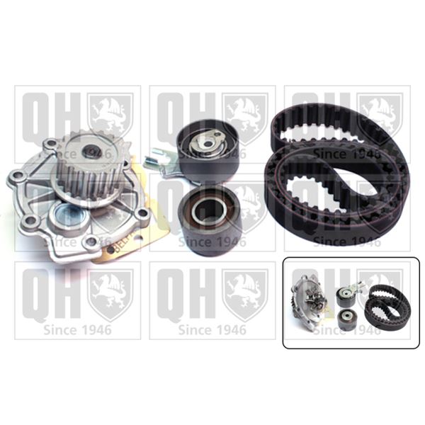 1 kit de distribution + 1 pompe à eau Quinton Hazell QBPK6850