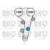 1 kit de distribution + 1 pompe à eau Quinton Hazell QBPK6951