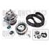 1 kit de distribution + 1 pompe à eau Quinton Hazell QBPK7081
