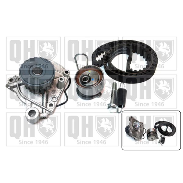 1 kit de distribution + 1 pompe à eau Quinton Hazell QBPK7600