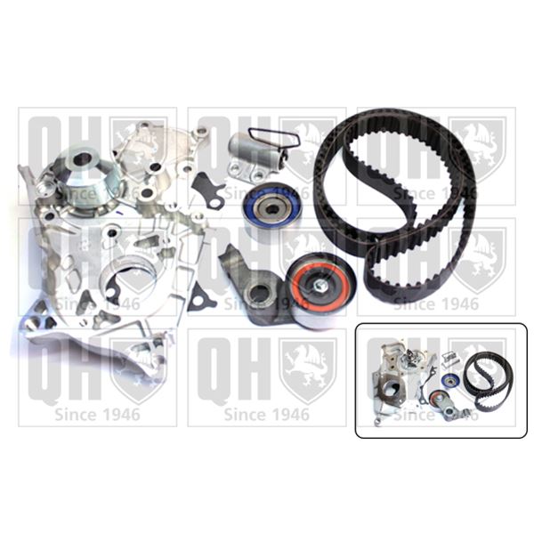 1 kit de distribution + 1 pompe à eau Quinton Hazell QBPK8020