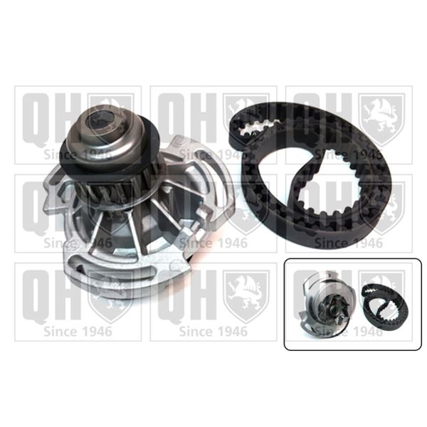 1 kit de distribution + 1 pompe à eau Quinton Hazell QBPK9059