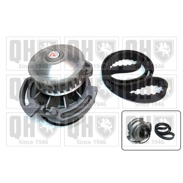 1 kit de distribution + 1 pompe à eau Quinton Hazell QBPK9089