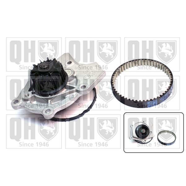 1 kit de distribution + 1 pompe à eau Quinton Hazell QBPK9102