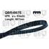 1 courroie d'entrainement Quinton Hazell QBR4867E