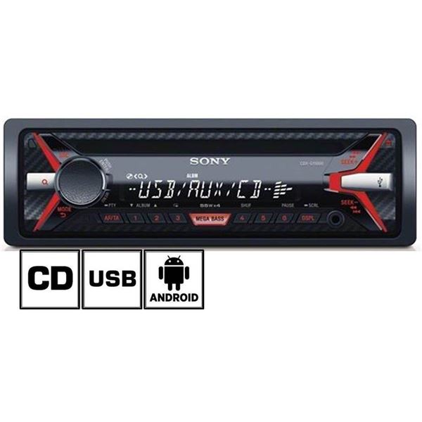 Autoradio Sony CDX-G1102U 4 x 55 W noir - Cdiscount Auto