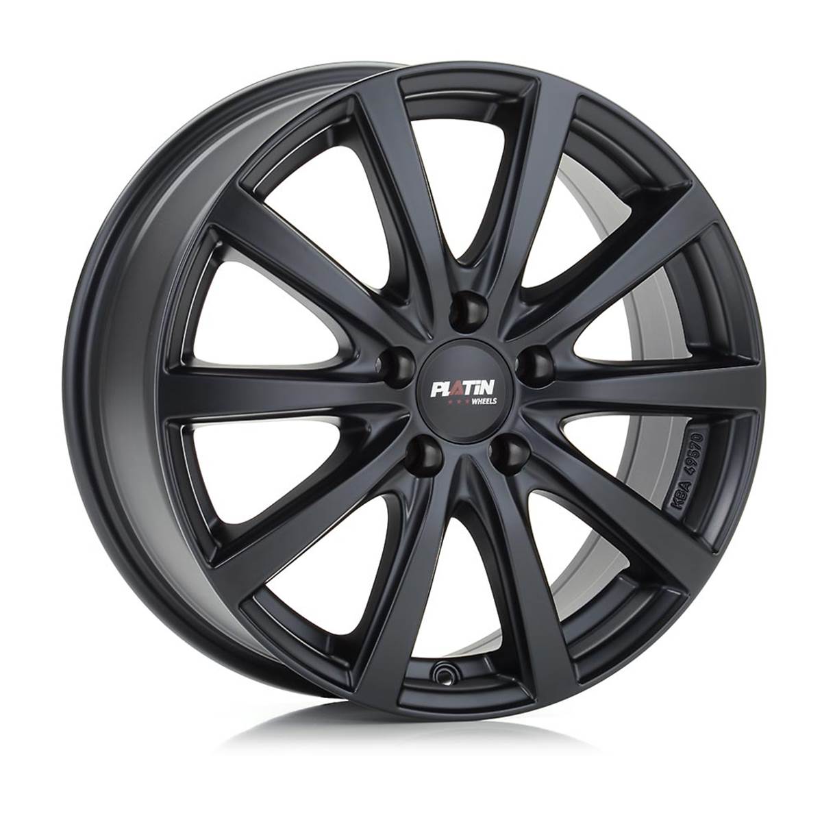 Jante Aluminium Platin 16 Pouces Noir Mat
