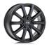 Jante aluminium Platin 17 pouces Noir Mat P 69