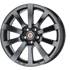 Jante PLATIN Pl58 Noir Brillant 7x17 5x120ET40