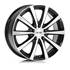 Jante PLATIN Pl69 Noir Brillant Poli 5,5x14 5x100ET35