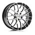 Jante PLATIN Pl70 Noir Mat Poli 8,5x19 5x108ET45