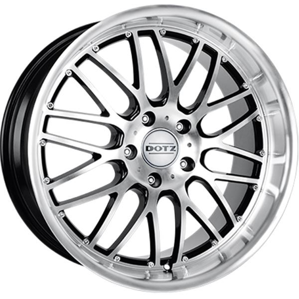 Jante DOTZ Mugello Noir Mat / Face Miroir 6,5x15 4x100ET35