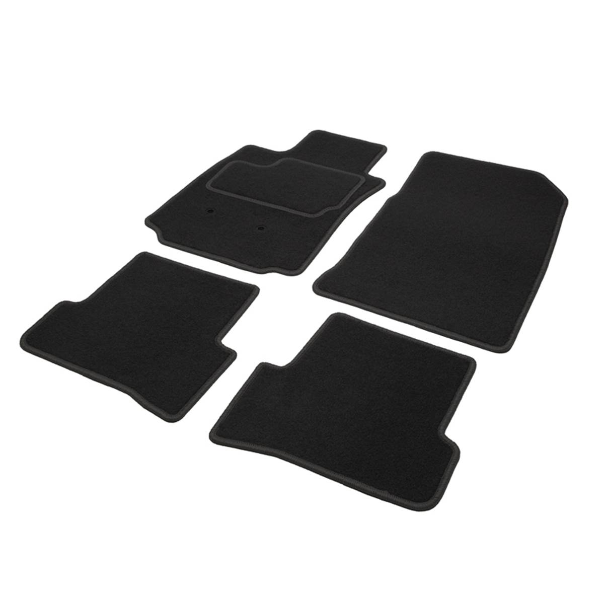 Jeu Complet De Tapis Sur Mesure Qualité Grand Tourisme Noir