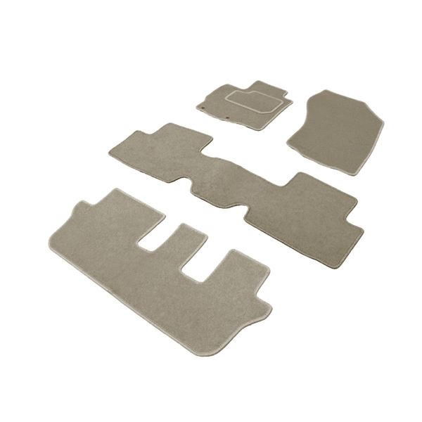 Jeu complet de tapis sur mesure qualité Grand Tourisme beige