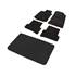 Jeu complet de tapis sur mesure et tapis de coffre qualité PREMIUM noir