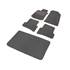 Jeu complet de tapis sur mesure et tapis de coffre qualité PREMIUM gris