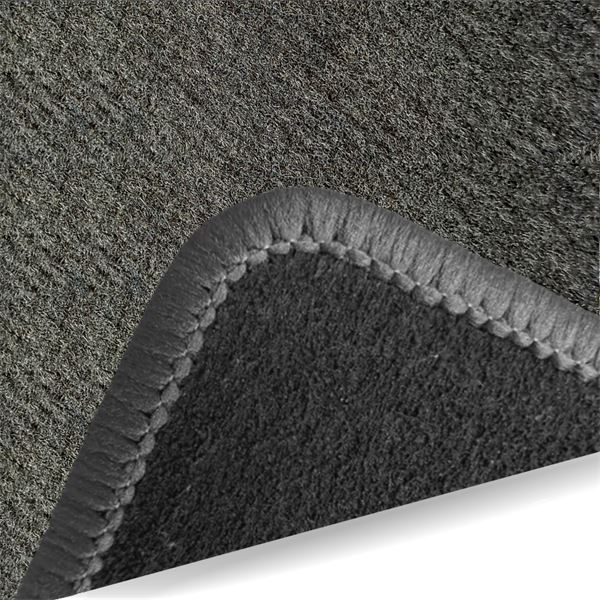 Jeu complet de tapis sur mesure et tapis de coffre qualité PREMIUM gris