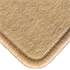 Jeu complet de tapis et tapis de coffre sur mesure qualité qualité PREMIUM beige