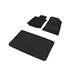 Jeu complet de tapis sur mesure qualité PREMIUM noir
