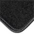 Tapis avant et 1er rang arrière sur mesure qualité ELITE noir