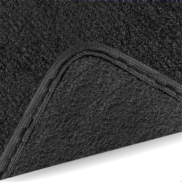Tapis avant et 1er rang arrière sur mesure qualité ELITE noir