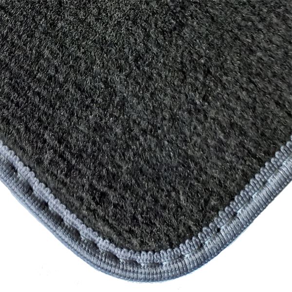 Tapis avant et 1er rang arrière sur mesure qualité ELITE gris