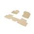 Tapis avant et 1er rang arrière sur mesure qualité ELITE beige