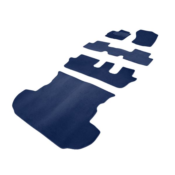 Jeu complet de tapis et tapis de coffre sur mesure qualité ELITE marine