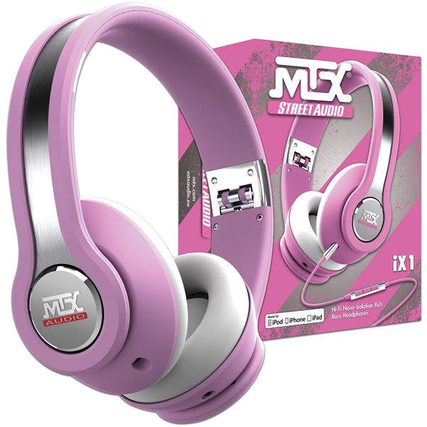 CASQUE AUDIO MTX IX1 ROSE