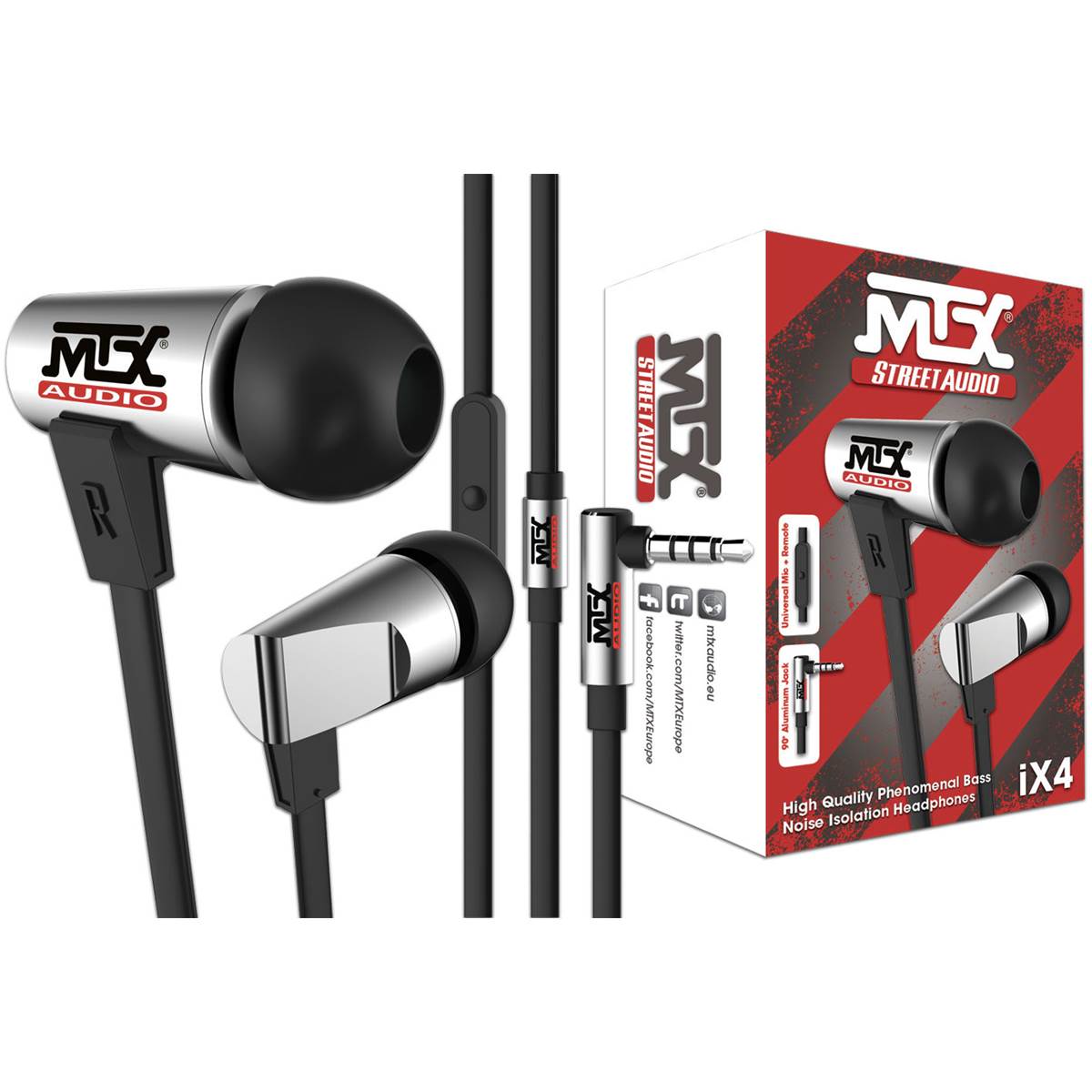 Casque Audio Mtx Ix4 Noir