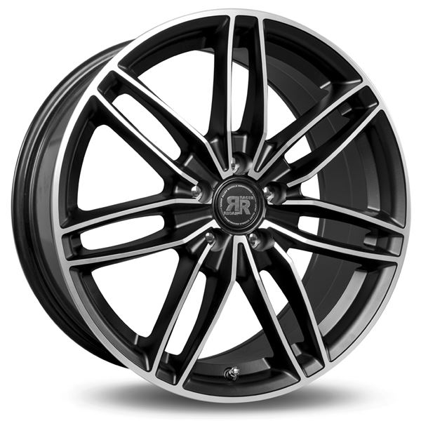 Jante RACER Edition Noir Satin Face Polie 6,5x15 5x110ET35